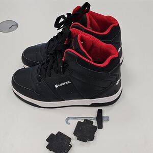 Heelys Black and Red Roller Shoes